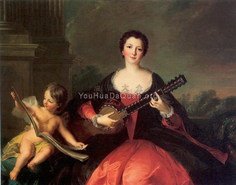 Louise-Anne de Bourbon-Conde, called Mlle. de Charolais - 让·马克·纳迪尔